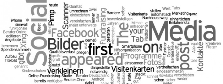 Wordle Stichwortwolke