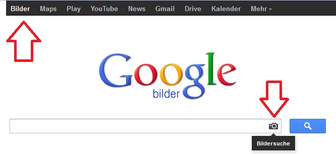 Google Bildersuche im Internet