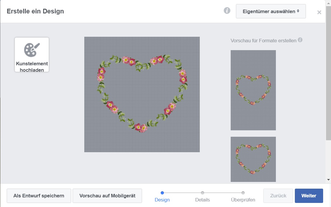 Facebook Profilbild Rahmen Desing