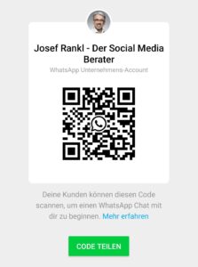 WhatsApp Business QR-Code