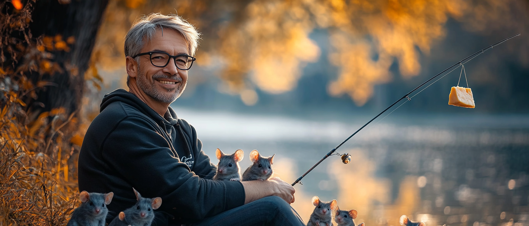 Fischer Social Media Content Betreuung. Der Köder muss dem Fisch schmecken.